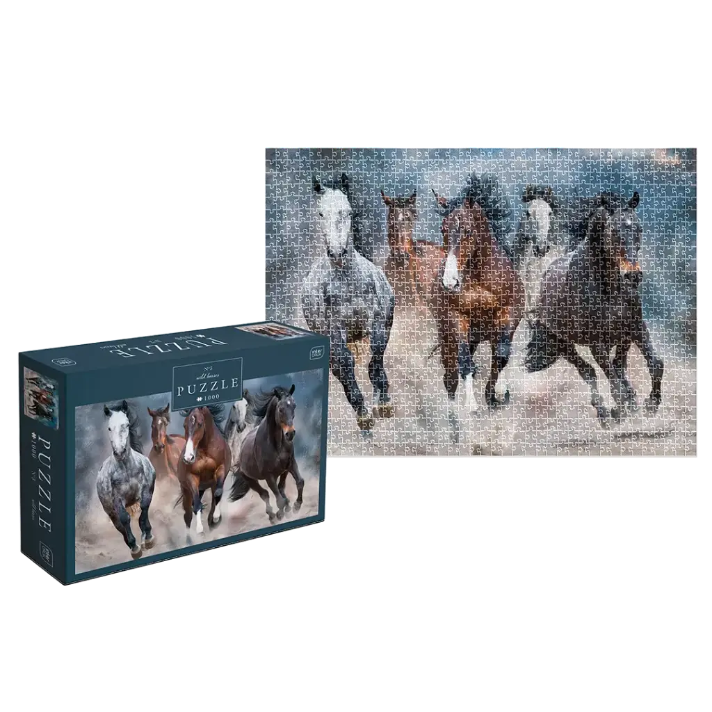 INTERDRUK - PUZZLE 1000 - WILD HORSES 3