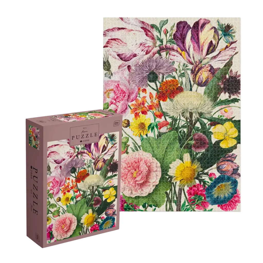 INTERDRUK - PUZZLE 2000 - FLOWERS 1
