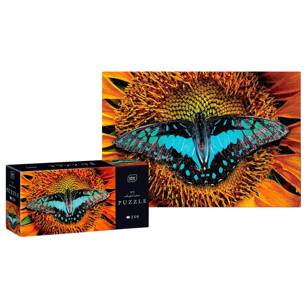 PUZZLE 250 - COLOURFUL NATURE 2 BUTTERFLY