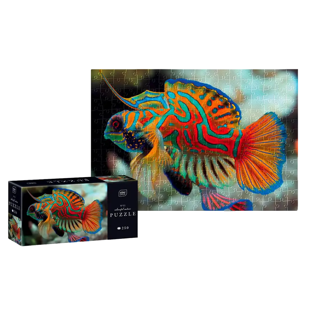 PUZZLE 250 - COLOURFUL NATURE 11 MANDARINFISH