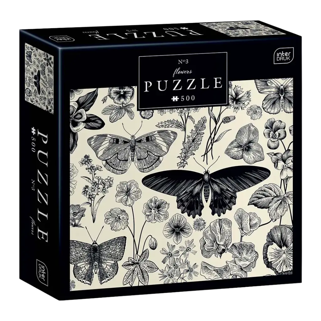 INTERDRUK - PUZZLE 500 - FLOWERS 3