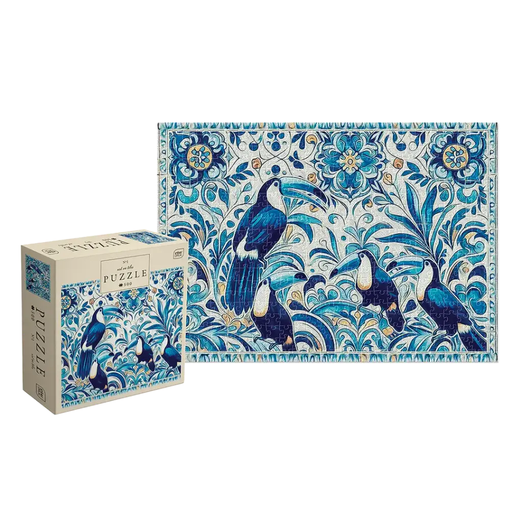 INTERDRUK - PUZZLE 500 - ART ON TILES 1
