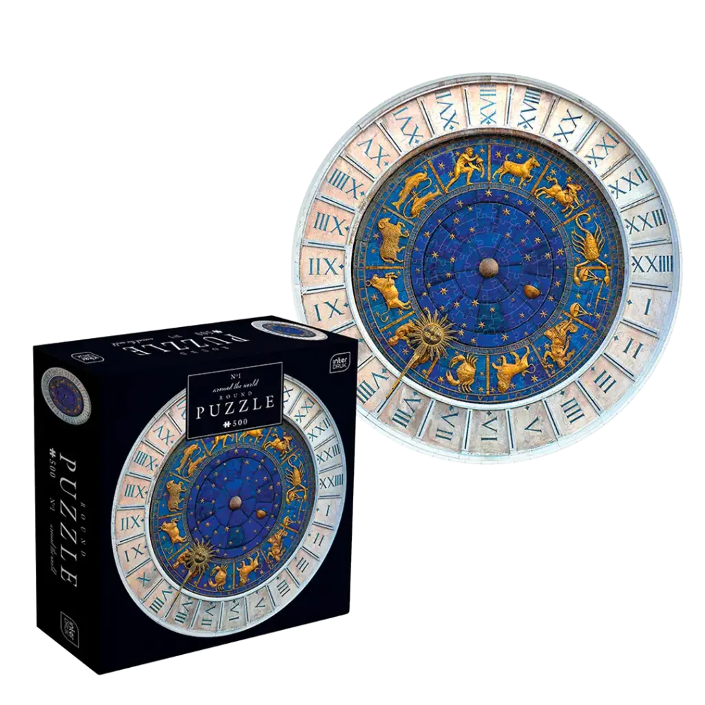 INTERDRUK - PUZZLE 500 - ROUND AROUND THE WORLD 1