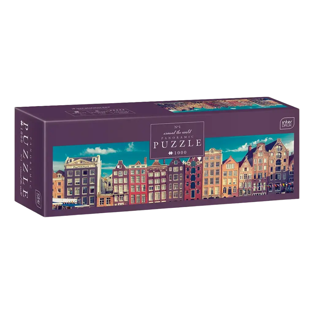 INTERDRUK - PUZZLE PANORAMIC 1000 - AROUND THE WORLD 1