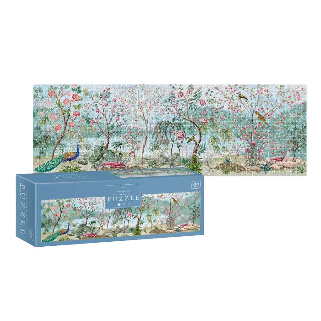 PUZZLE PANORAMIC 1000 - SECRET GARDEN 3