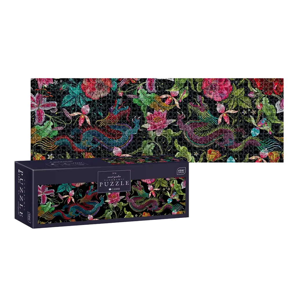 PUZZLE PANORAMIC 1000 - SECRET GARDEN 4