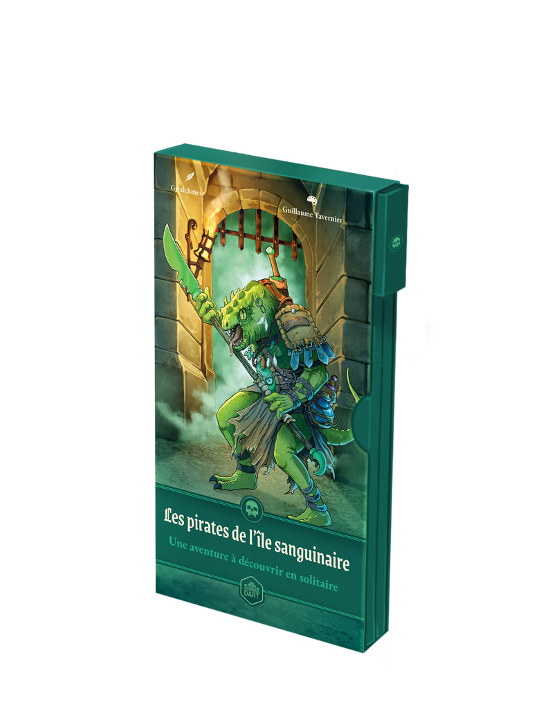 LIVRE JEU SOLO - LES PIRATES DE L'ÎLE SANGUINAIRE