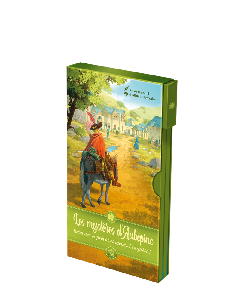 LIVRE JEU SOLO - LES MYSTÈRES D'AUBÉPINE