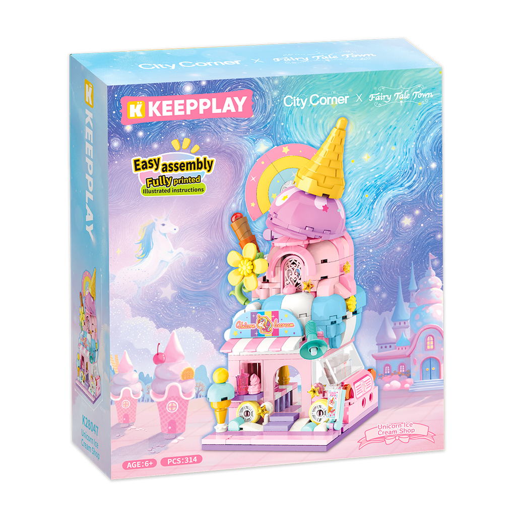 KEEPPLAY - CITY CORNER - UNICORN ICE CREAM SHOP