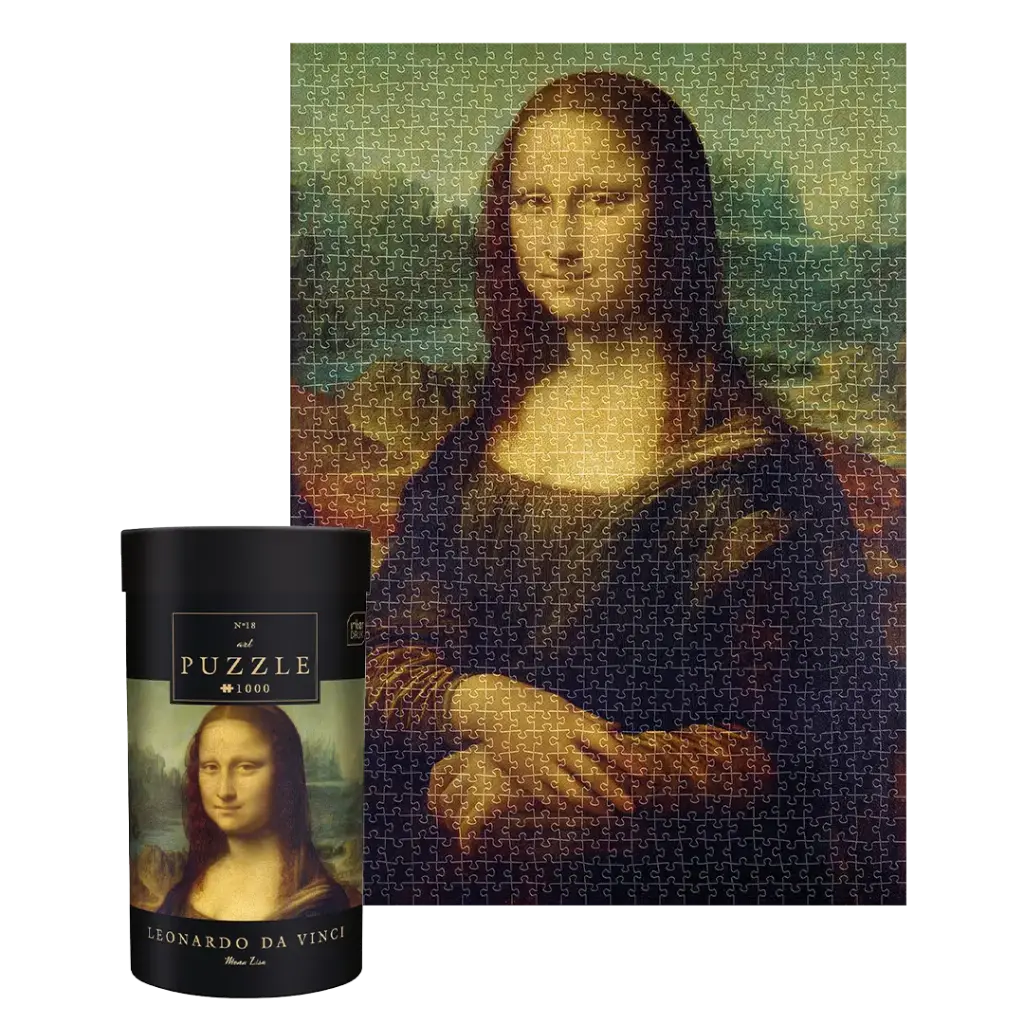 INTERDRUK - PUZZLE 1000 - ART 18 LEONARDO DA VINCI