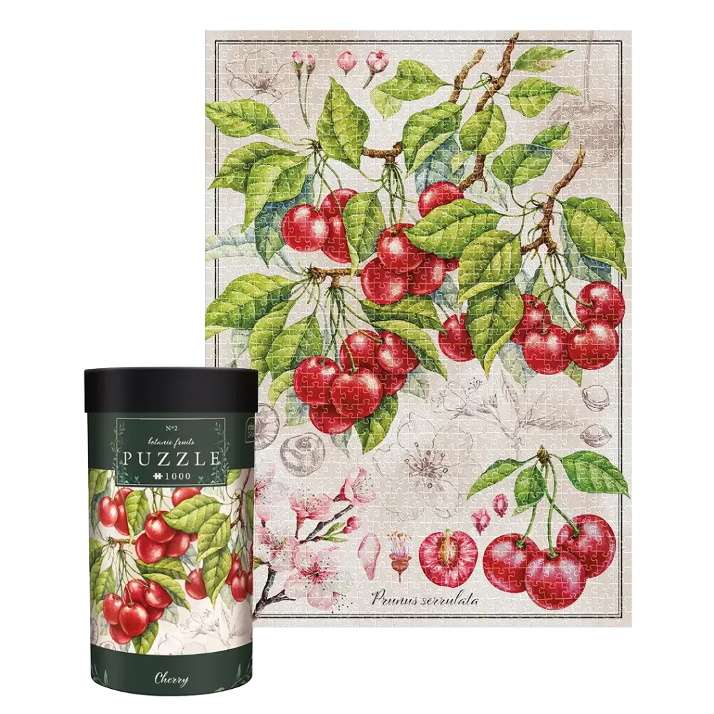 INTERDRUK - PUZZLE 1000 - BOTANIC FRUITS 2 CHERRY