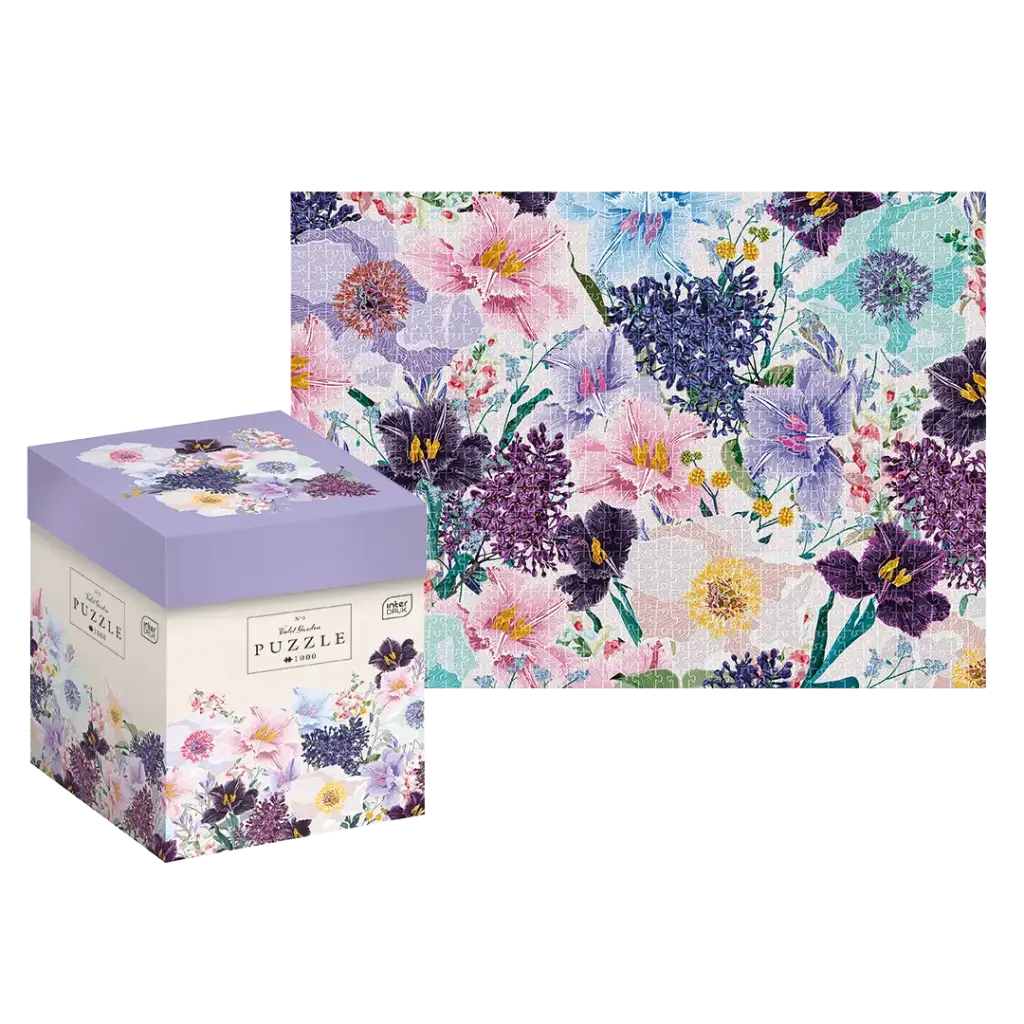 INTERDRUK - PUZZLE 1000 BOX - FLOWERS 3