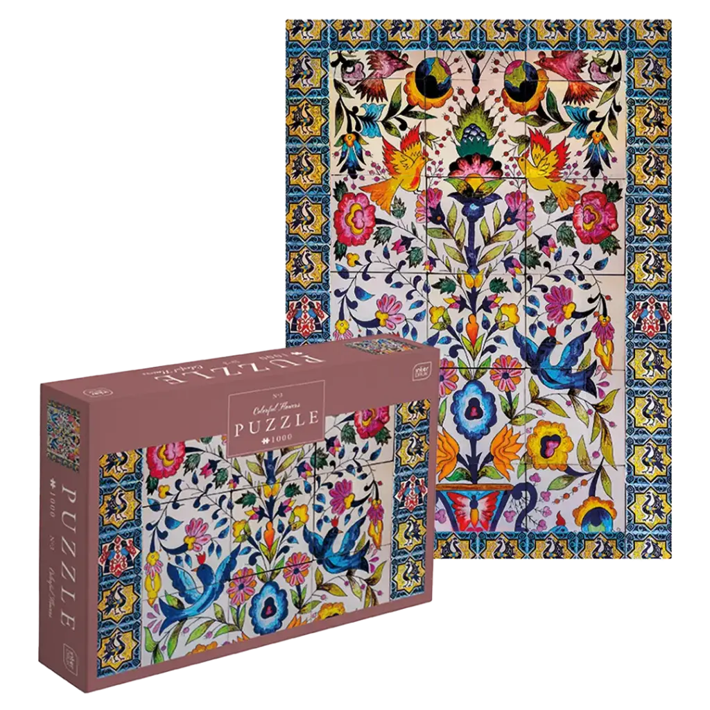 INTERDRUK - PUZZLE 1000 - ART ON TILES 3