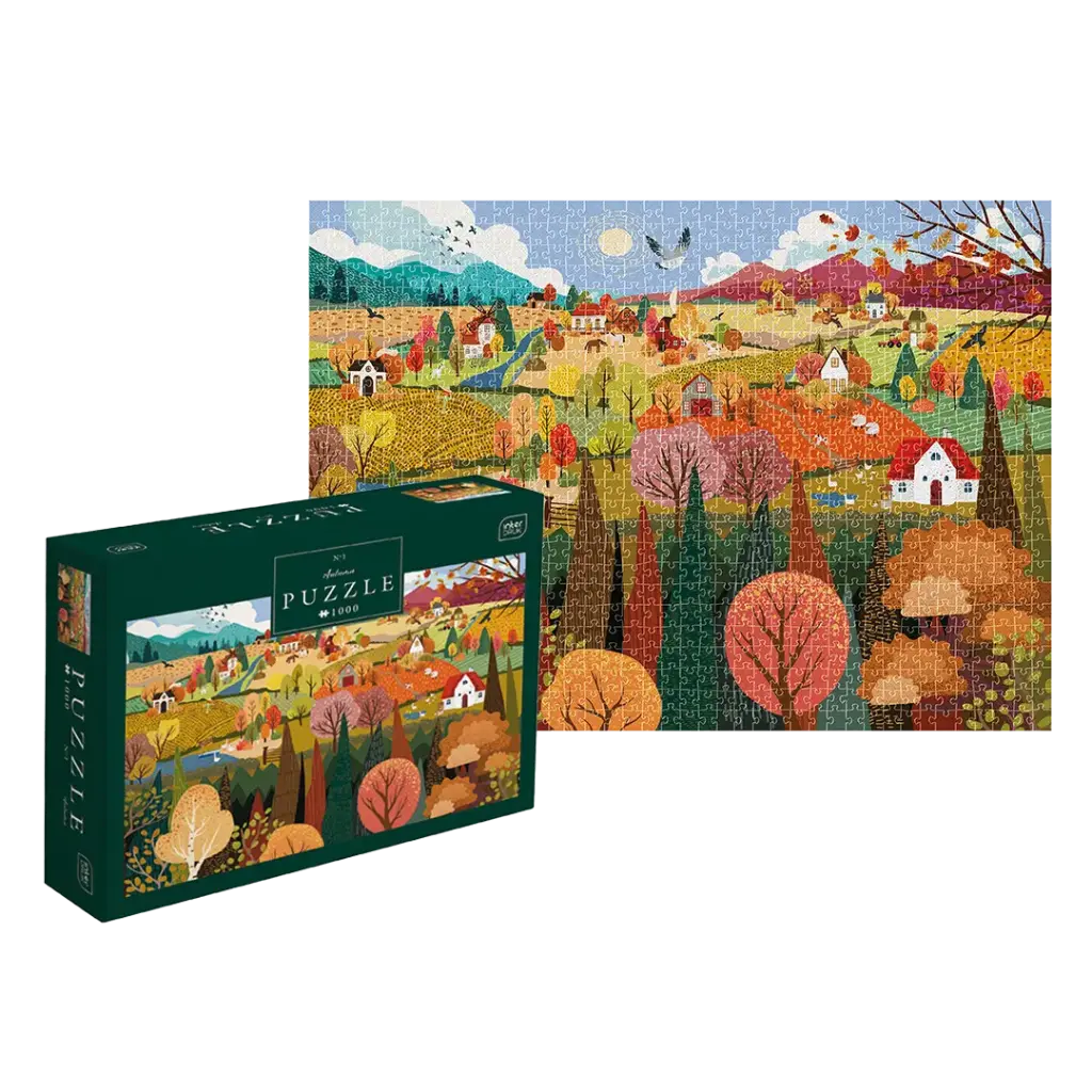 INTERDRUK - PUZZLE 1000 - FOUR SEASONS 1