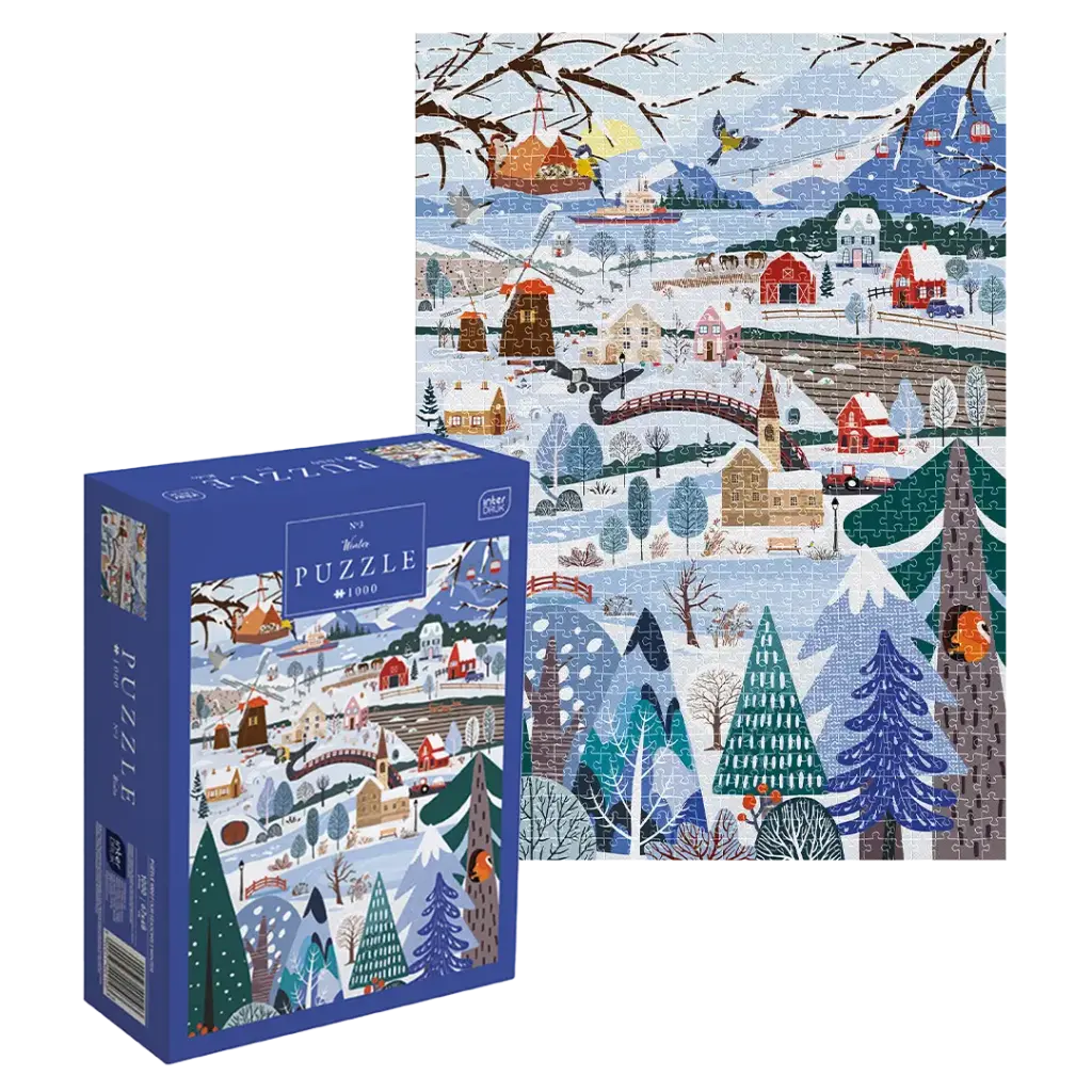 INTERDRUK - PUZZLE 1000 - FOUR SEASONS 3