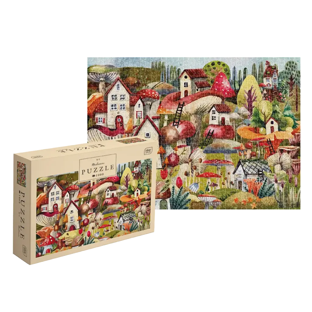 INTERDRUK - PUZZLE 1000 - HOUSES 1