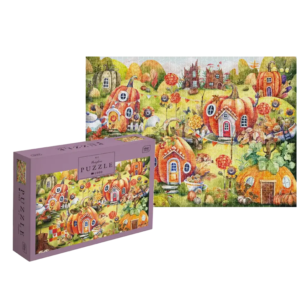 INTERDRUK - PUZZLE 1000 - HOUSES 2