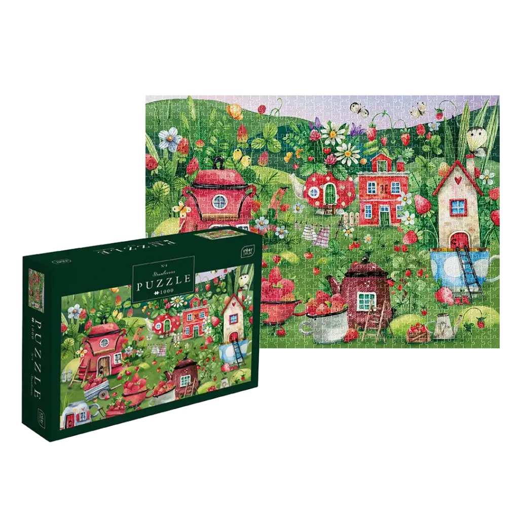 INTERDRUK - PUZZLE 1000 - HOUSES 4