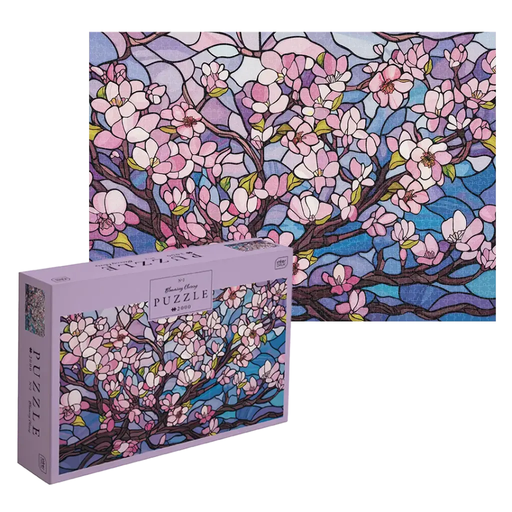 INTERDRUK - PUZZLE 2000 - STAINED GLASS 2