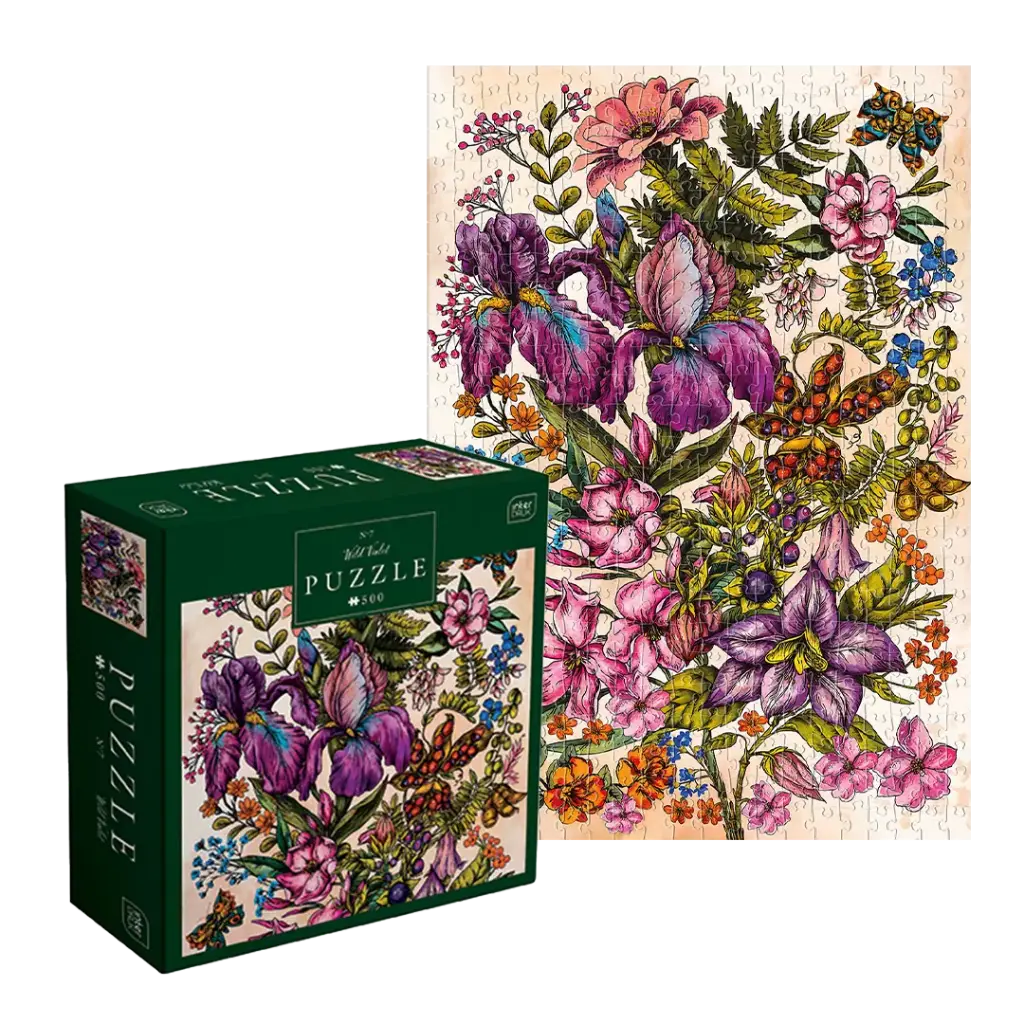 INTERDRUK - PUZZLE 500 - FLOWERS 7