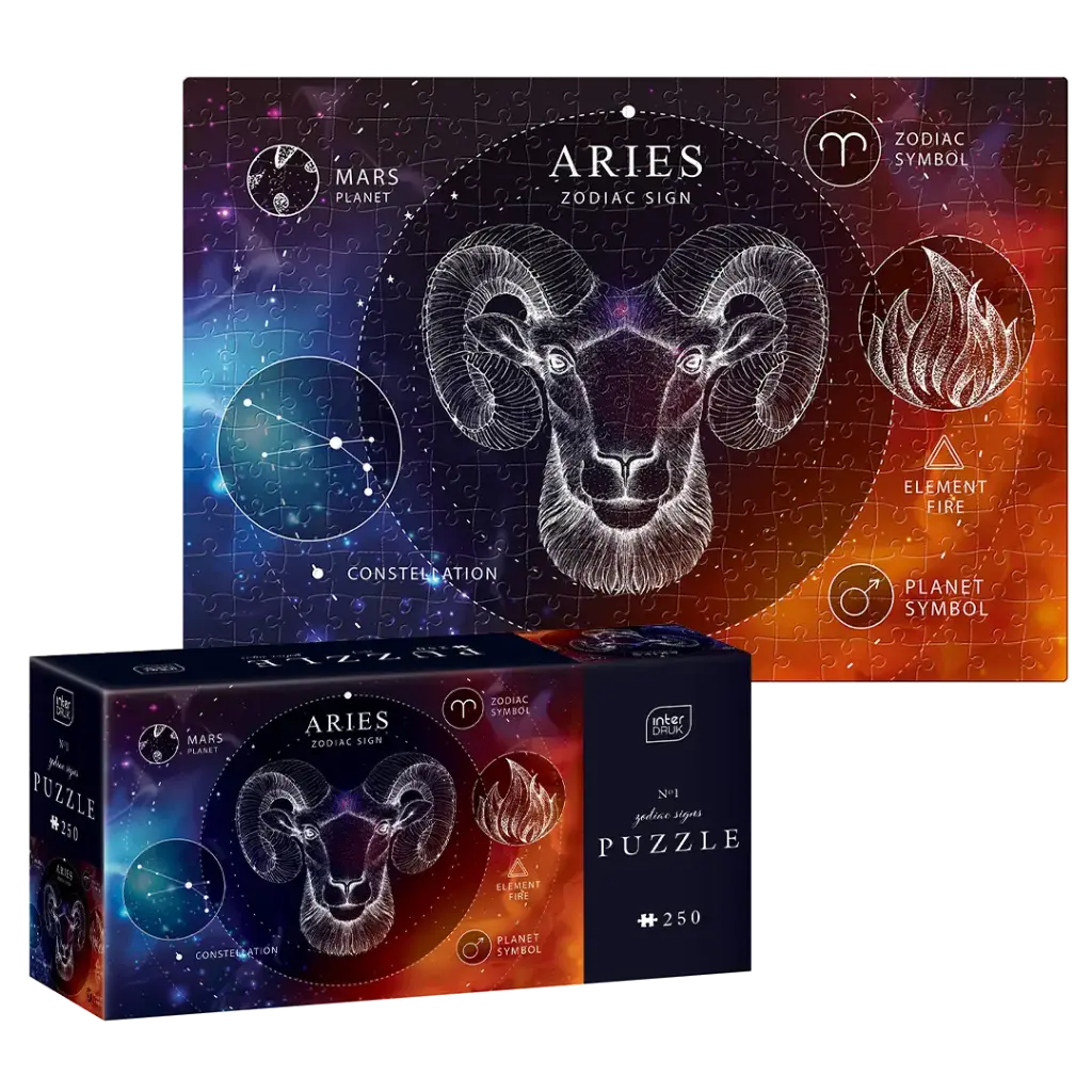 INTERDRUK - PUZZLE 250 - ZODIAC SIGNS 1 ARIES