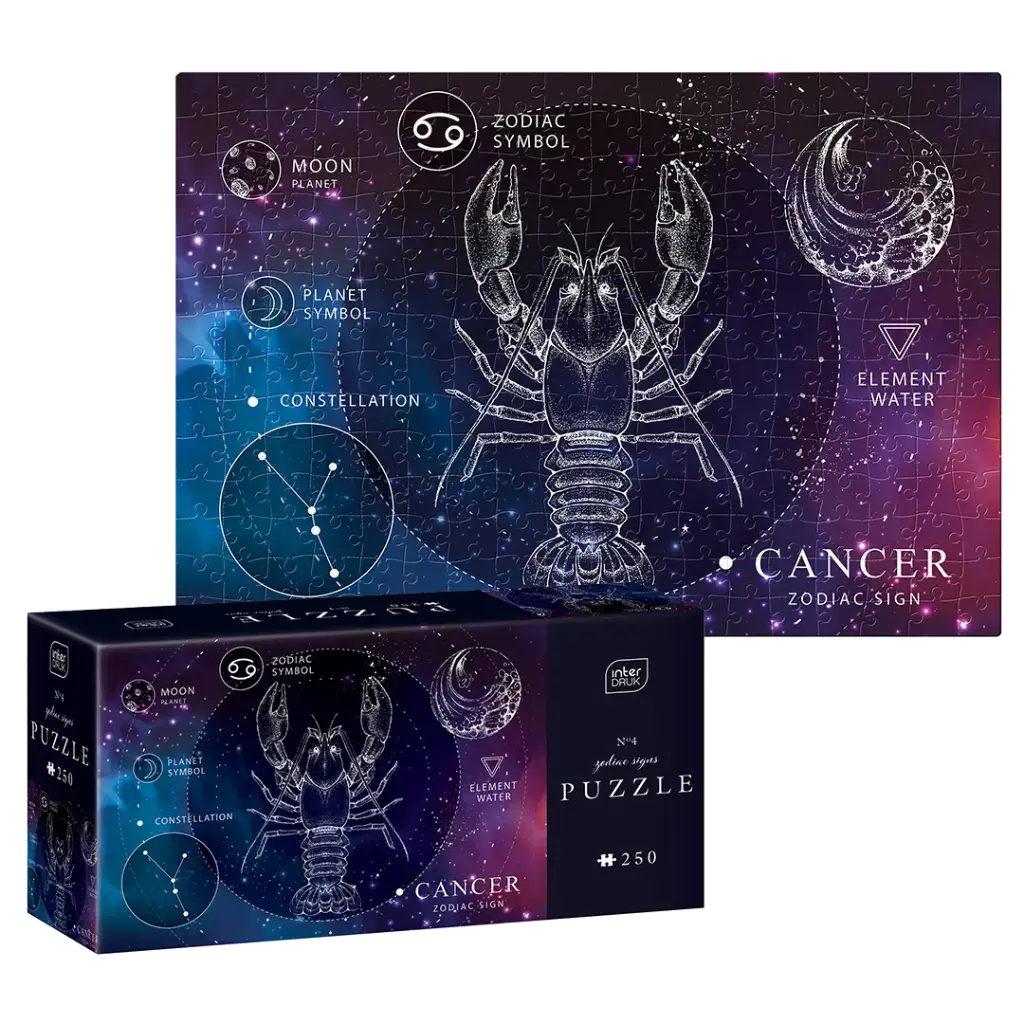 INTERDRUK - PUZZLE 250 - ZODIAC SIGNS 4 CANCER