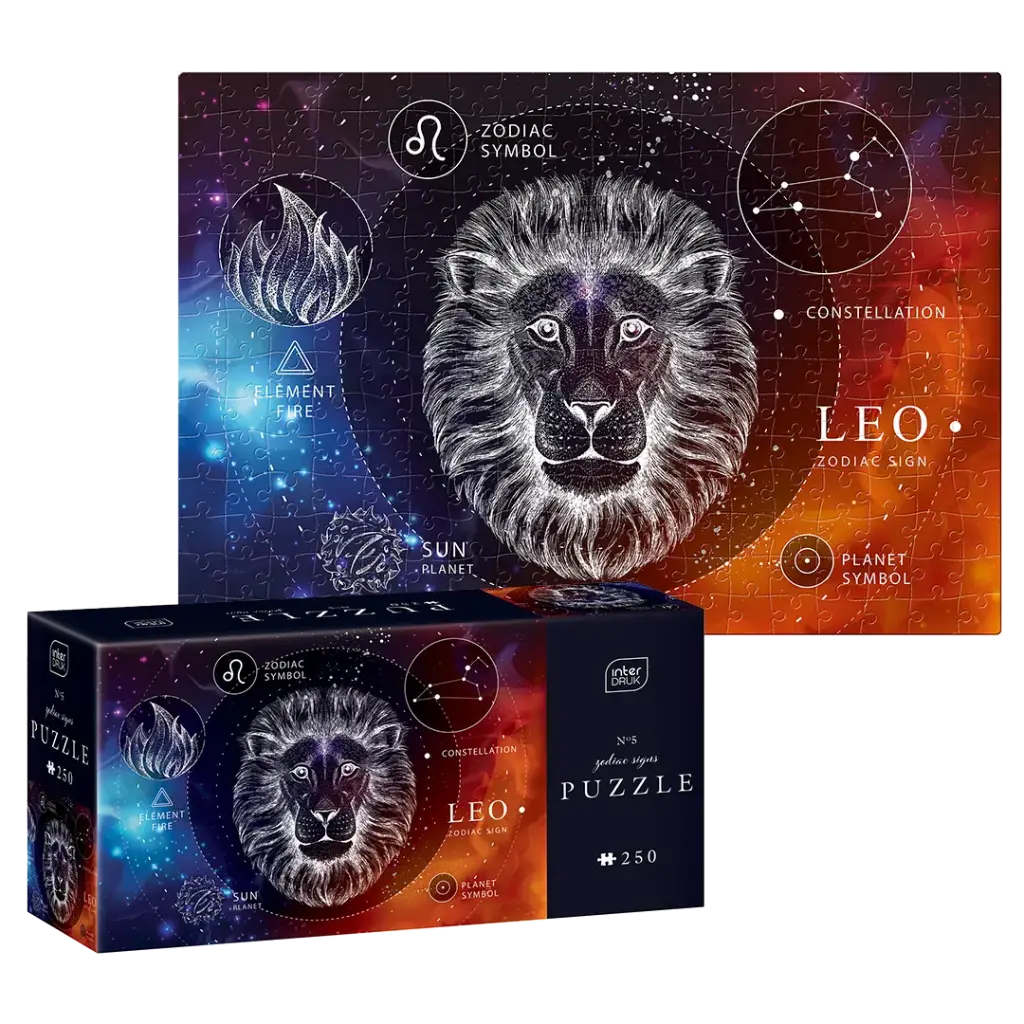 INTERDRUK - PUZZLE 250 - ZODIAC SIGNS 5 LEO