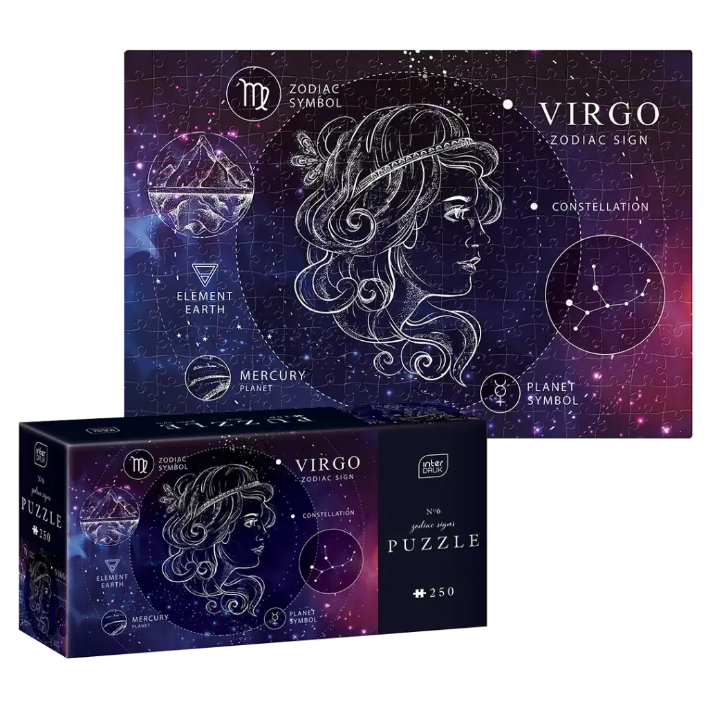 INTERDRUK - PUZZLE 250 - ZODIAC SIGNS 6 VIRGO