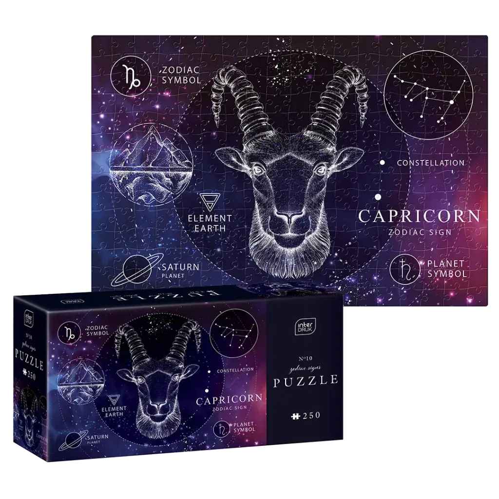 INTERDRUK - PUZZLE 250 - ZODIAC SIGNS 10 CAPRICORN