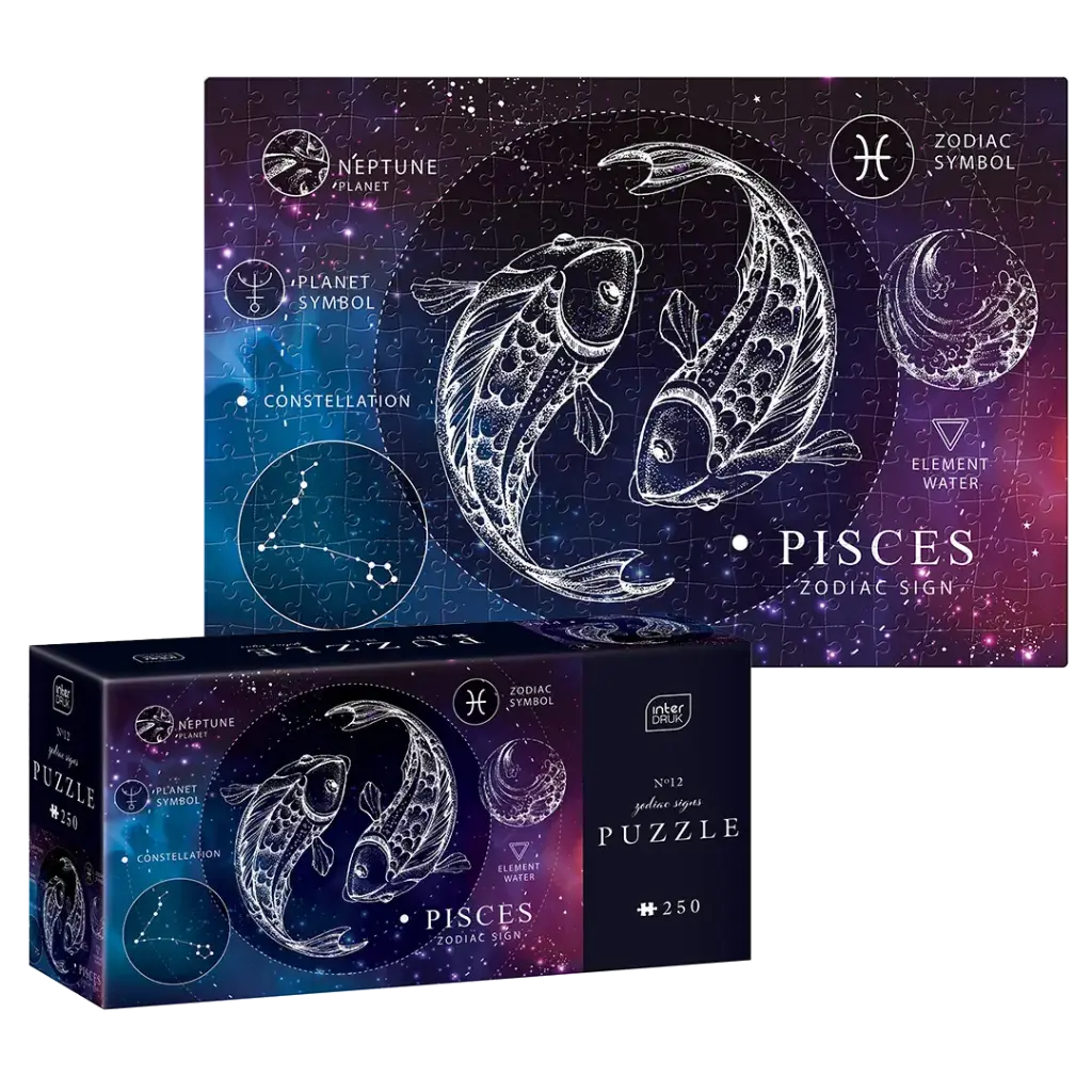 INTERDRUK - PUZZLE 250 - ZODIAC SIGNS 12 PISCES