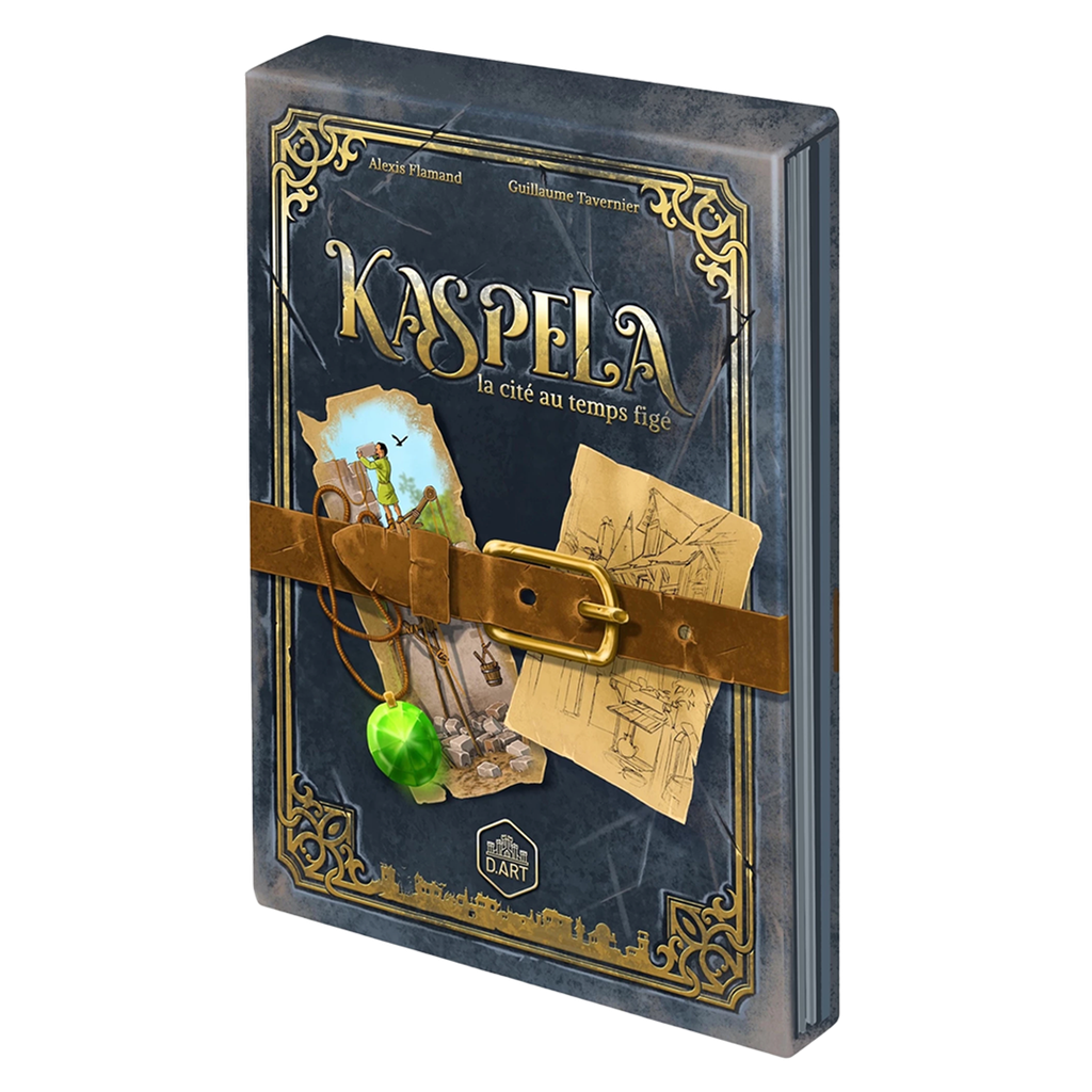 LIVRE JEU SOLO - KASPELA - LA CITÉ AU TEMPS FIGÉ