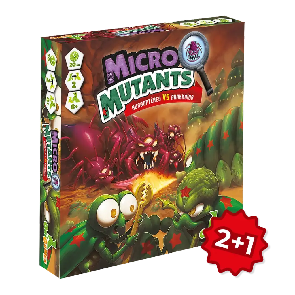 MICRO MUTANTS (RUSSOPTÈRES VS ARAKNOÏDS) (2+1)