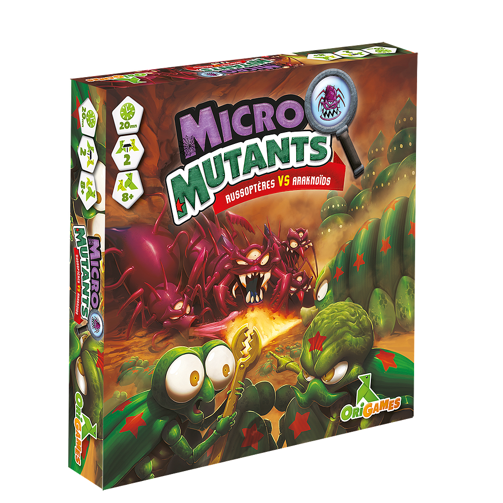 MICRO MUTANTS (russoptères vs araknoïds)