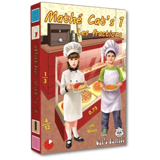 [01240] Mathé Cat's 1 - Les fractions (DS)