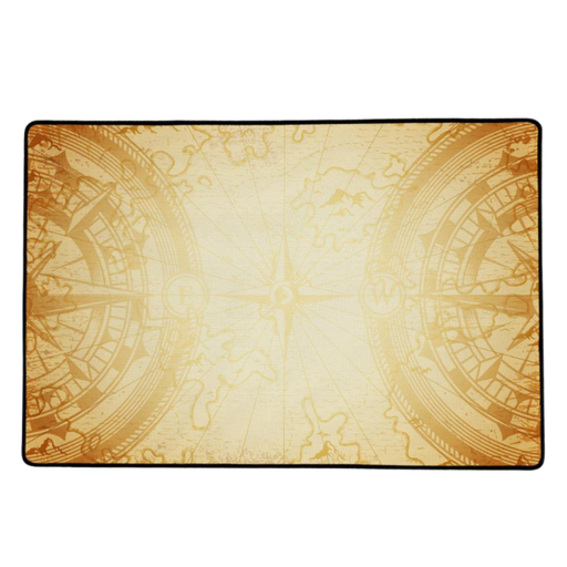 [01402] PLAYMAT Compass Sepia 60x40