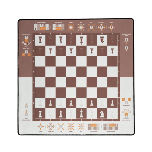 [01403] PLAYMAT Learn Chess 60x60