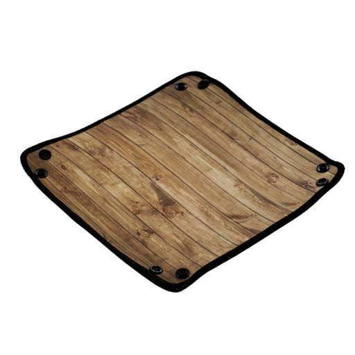 [01419] Dice Tray - Wood Texture