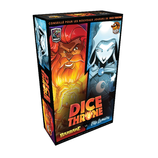 [01680] DICE THRONE S1 - BARBARE VS ELFE LUNAIRE