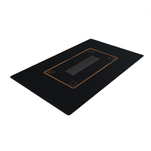 [01901] PLAYMAT Poker Black 100x60