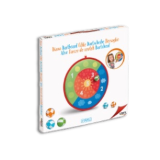 [02575] SAFETY DARTBOARD SUN WITH BALLS