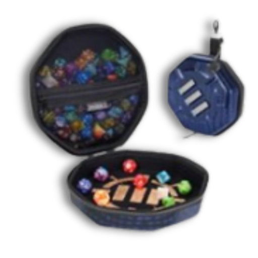 [02281] ENHANCE Dice Case Collector's Edition Blue