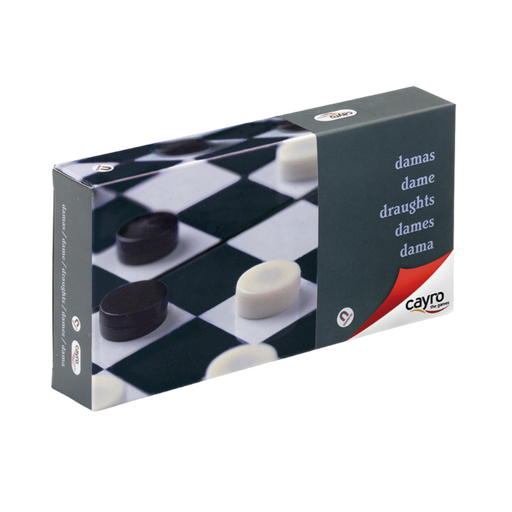 [02318] MAGNETIC DRAUGHTS SMALL