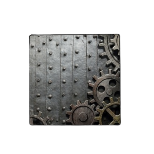 [02350] PLAYMAT Rusty Gear 50x50