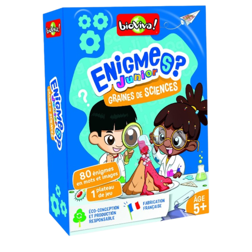 [02772] BIOVIVA - ÉNIGMES JUNIOR - GRAINES DE SCIENCES