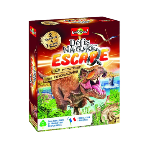[02798] BIOVIVA - DÉFIS NATURE ESCAPE - LE MYSTÈRE DES DINOSAURES
