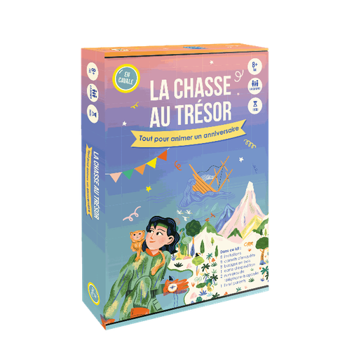 [02960] ENQUÊTE ANNIVERSAIRE - LA CHASSE AU TRÉSOR - L'ÎLE TROPICALE