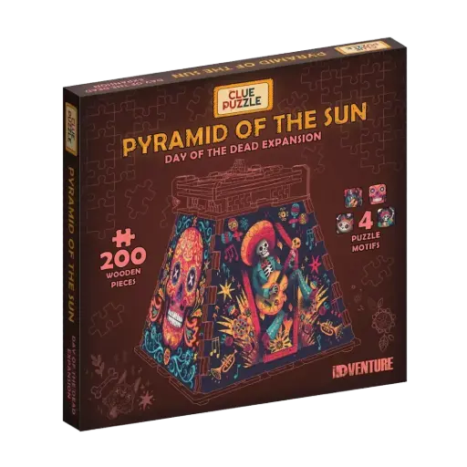 [03138] EXT. CLUEPUZZLE PYRAMID OF THE SUN - DAY OF THE DEAD