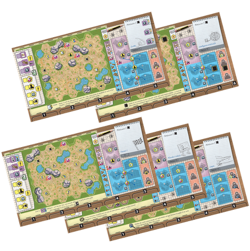 [03150] ARK NOVA - PACK PLATEAUX ZOO RECTO/VERSO 2