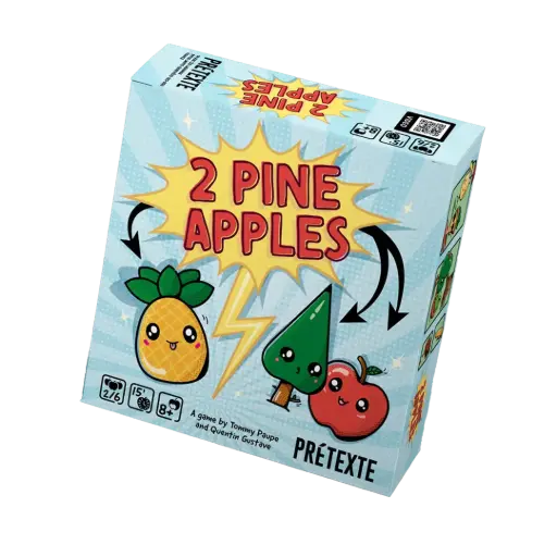 [03419] 2 PINE APPLES UK