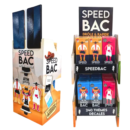 DISPLAY COMPTOIR ATM - SPEED BAC